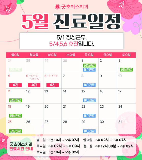 진료일정